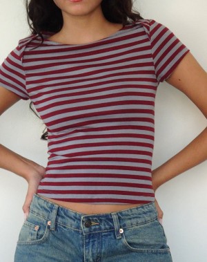 Motel Rocks Ralina Lyhyt Sleeve Top Naisten T Paidat Harmaat | DXT5275CL
