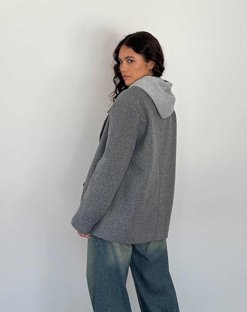 Motel Rocks Binaiya Oversized Naisten Bleiseri Harmaat | LSQ5279VV