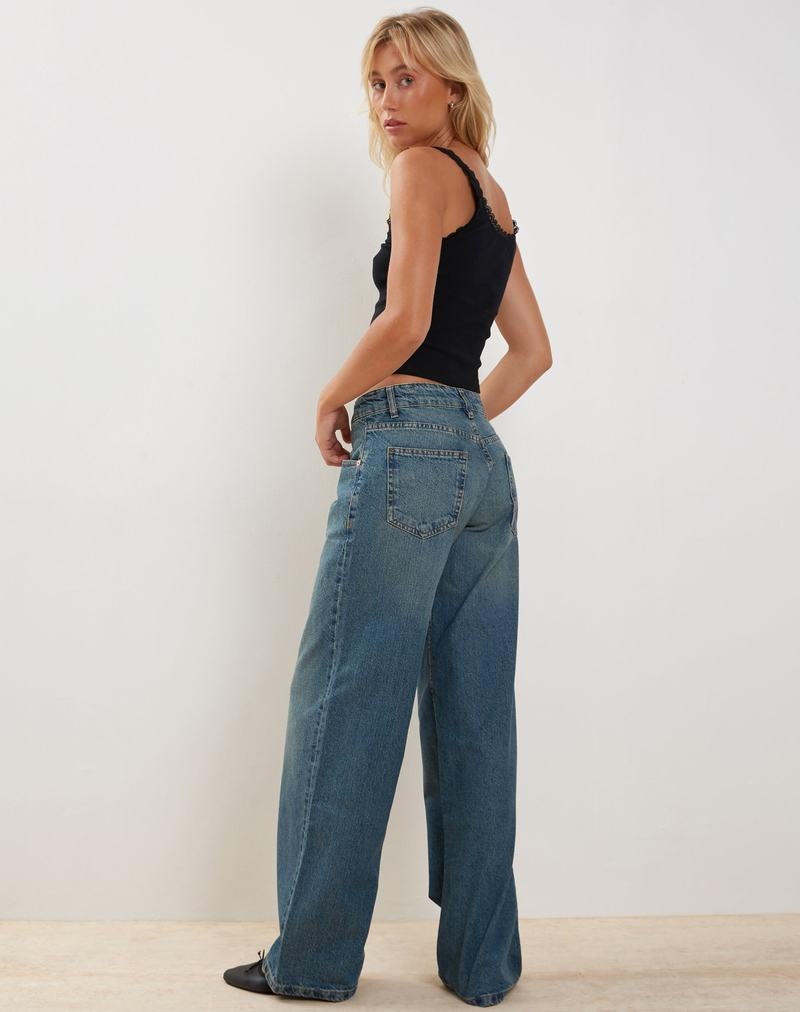 Motel Rocks Carillo Pitsi Trim Top Naisten Liivi Mustat | HEI6668VF