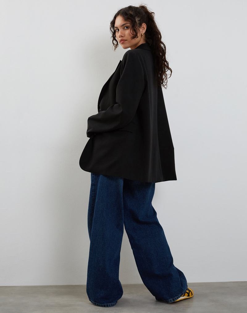 Motel Rocks Maiwa Tailoring Naisten Bleiseri Mustat | WEQ299EI