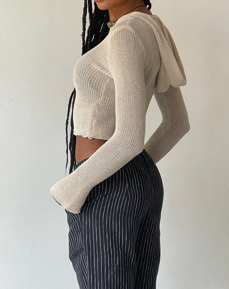 Motel Rocks Motel X Jacquie Mereba Naisten Huppari Beige | EYK7067FQ