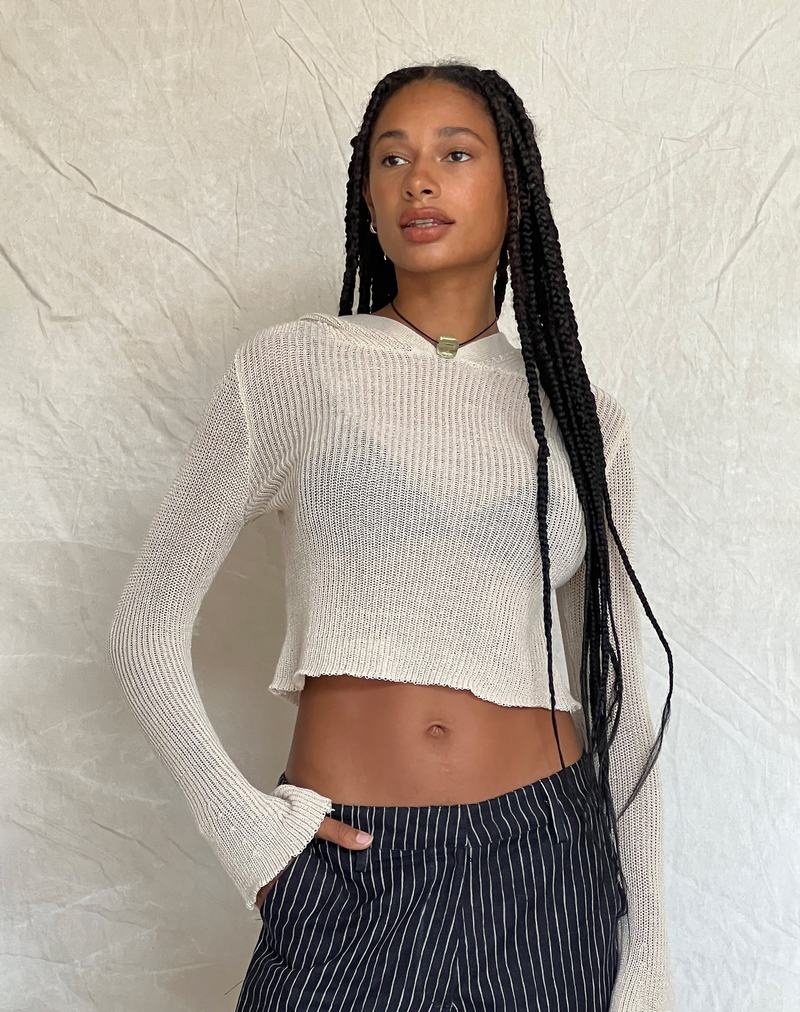 Motel Rocks Motel X Jacquie Mereba Naisten Huppari Beige | EYK7067FQ