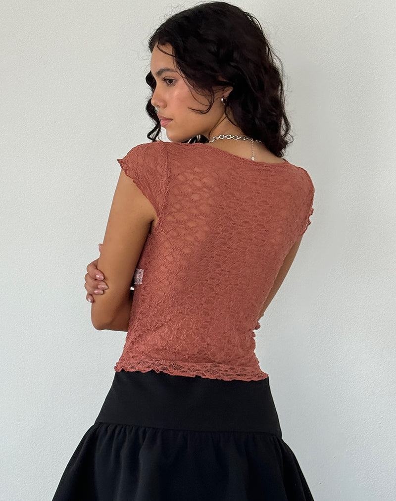 Motel Rocks Sherine Pitsi Naisten Liivi Pinkki Pinkki | THD9667IZ